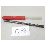 $161 Hilti SDS Max Imperial Hammer Drill Bit
