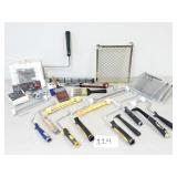 Paint Roller Frames, Brushes, Grids (No Ship)