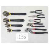 Adjustable Wrenches and Pliers