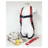 Fall Safety Harness, Rope, Lanyard (No Ship)