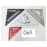 Carpenter Squares - Trim, Rafter, Adjustable