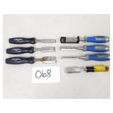Woodworking Chisels - Craftsman, Kobalt,...