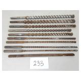 10 SDS Max Rotary Hammer Bits (No Ship)