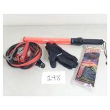 Jumper Cables, Road Flares, Signal Light (No Ship)