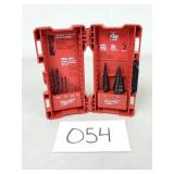 $80 Milwaukee Black Oxide Step Drill Bit Set
