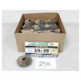 Fanaco 3/4" Collated Coil Roofing Nails (No Ship)