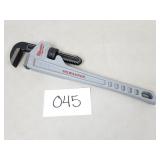 $75 Milwaukee 18" Aluminum Pipe Wrench
