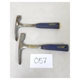 (2) $30 Estwing Bricklayer / Mason