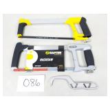 Raptor and Stanley Hacksaws