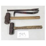 Sledge Hammers and Pry Bars (No Ship)