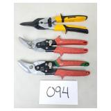 Milwaukee and Raptor Aviation Cutting Snips