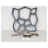 Concrete Mold and Hand Tools (No Ship)