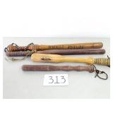 Wood Tire Thumpers / Billy Clubs (No Ship)