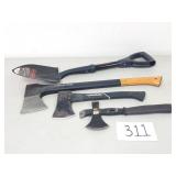 Axes, Shovel and Multi-Tool (No Ship)