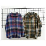 Men's Free Country & GH Bass Flannel Shirts - XXL