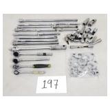 Ratchets, Socket Extensions, Adapters,...(No Ship)