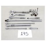 Proto & Blackhawk Ratchets, Socket Extensions, Etc