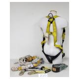 Fall Safety Harness, Rope, Lanyard, Etc. (No Ship)