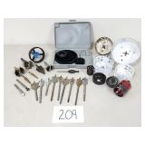 Hole Saws, Forstner & Step Drill Bits,...(No Ship)
