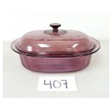 Corning Pyrex Visions Oval Roaster Dish (No Ship)