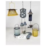 Garden Bird Feeder, Wind Chimes, Lanterns (No Ship