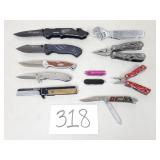 Folding Pocket Knives and Multi-Tools