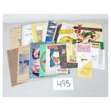 Vintage Restaurant Menus - Mostly Oregon