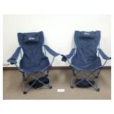 2 Coleman Folding Camp / Sport Chairs (No Ship)