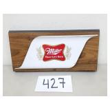 Vintage Miller High Life Plastic Beer Sign