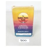 Vintage Golden Dawn Tarot Card Deck