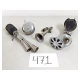 Vintage Bicycle Horns and Bell