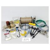 Twine, String, Wire Rope, Ground Stakes (No Ship)