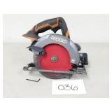 Ridgid 18V Cordless 6-1/2' Circular Saw (No Ship)