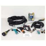 Garden / Water Hoses, Nozzles and Timer (No Ship)