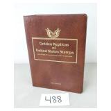 Golden Replicas of United States Stamps