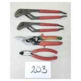 Milwaukee Pliers and Aviation / Tin Snips