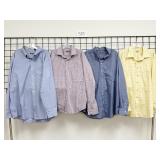 Men's LL Bean, IZOD, Van Heusen Shirts - L & XXL