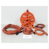 16 Gauge Extension Cords + Cord Reel (No Ship)