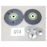 8' Bench Grinder Wheels and Washers