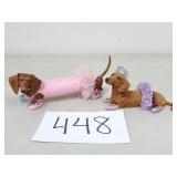 Westland Hot Diggity Dog & Other Dachshund Figure
