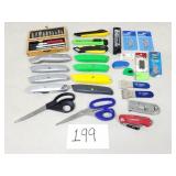 Utility Blades / Knives, Scissors, Scrapers