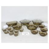 Vintage Duchess Glass Cookware Set (No Ship)