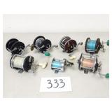 Penn, Shakespeare and Sears Fishing Reels