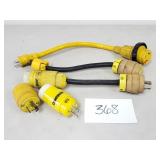 Shore Power Pigtail and Plug Adapters