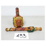 Mayan / Aztec Style Folk Art (No Ship)