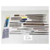 Hand Files Lot + Nicholson File Cleaner (No Ship)