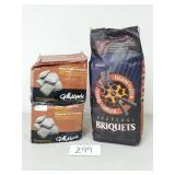 Ceramic & Charcoal Grill / BBQ Briquettes (No Ship