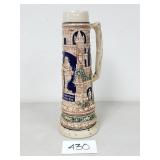 Vintage Gerz Large 4L Beer Stein Tankard (No Ship)