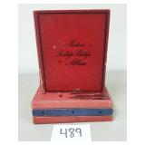 (4) Modern Postage Stamp Album
