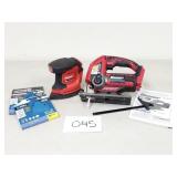 Bauer 20V Cordless Jig Saw and Detail Sander